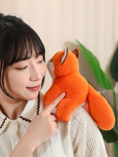 1pc Cute Animal Slap Bracelet Plush Doll, Panda, Dinosaur, Capybara, Husky Decor Doll, Activity Party Decoration Gift, Plush Stuffed Animal, Children Birthday Present
