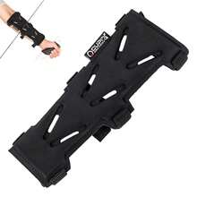 Traditional Recurve Bow Arm Guar Archery Accessory - Black - View 8