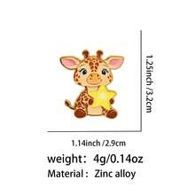 “别回头，你不会走那条路”珐琅胸针/翻领别针/徽章/背包别针/女士胸针/服装礼物/珠宝/时尚配饰 - 彩色 - 查看 3