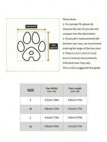 4pcs/Set Dog Boots - Anti-Slip Polyester Pet Shoes, Wool Lining, Hook And Loop Closure, Suitable For Small Dogs - All Season, Protect Paws - Multicolor - View 3