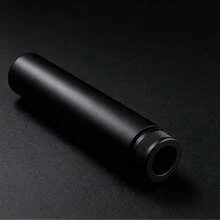 7-Inch M22 X 0.75 RH Thread Slip-On Precision Machined Metal Tube Extension – Heavy Duty Steel Connector Component For Mechanical Projects, Workshop Equipment Upgrade, Outdoor Gear Customization, DIY Fabrication, Hobby Modification, Industrial Tool Accessory, Hardware Replacement Part, Farm & Ranch Equipment Enhancement, Durable Corrosion-Resistant Construction - Black - View 4