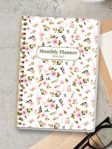Trees 2026–2028 24 Monthly Planner, 1 Of 2 Year Weekly & Monthly Calendar Planner,Includes Monthly Overviews With Notes,Perfect Planner For Productivity, Appointments & Goal Setting, Back To School Supplies Office Desk Accessories - Pink - View 9