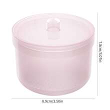 1个美甲钻消毒盒，美甲抛光头清洁消毒盒（带过滤器），双层过滤清洁盒，美甲收纳盒，美甲刷清洁容器 - 彩色 - 查看 11