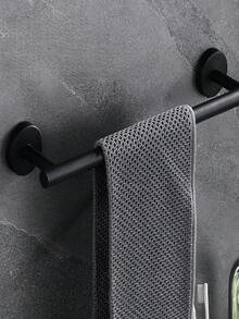 Stainless Steel Adhesive Square Bathroom Hooks Set, Reusable Multipurpose Bathroom Hooks For Home, Hotel, Hospital, Mall, Washable And Ideal For Storage And Organization - Please Choose - View 2