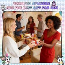 Tokidoki Official Sticker Sheets Sticker Pack For Scrapbooking Creative DIY Art Supplies For Water Bottles Laptop Scrapbooking Skateboard Journaling Luggage Tumbler Etc - A - 查看 7