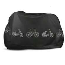 2pcs Waterproof PEVA 3D Bicycle Cover - UV Protection & Breathable Design, Universal Fit For Motorcycle/Electric Scooter - Outdoor Parking, Rain Protection, Long-Term Sun Shading - Motorcycle Rain Cover - Electric Scooter Accessory - All-Weather Vehicle Protection Cover - Commuting Essential - Bicycle Shelter For All Seasons - Multicolor - View 6