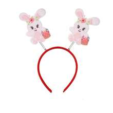 1pc Cartoon Chicken, Egg, Rabbit Themed Cute Non-Woven Fabric Easter Party Headband - Multicolor - View 13