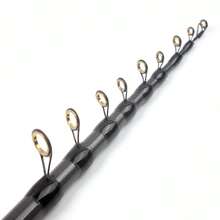 SEACHASER Cần câu cá mồi đa năng 1.8m-3.6m, chất liệu sợi carbon, thích hợp câu cá rô phi, cá chép cỏ, cá đen và các loài cá khác. - màu đen - Xem 5