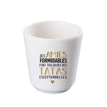 1 Melamine Water Cup, Capacity About 210ML, Printed Water Cup, Printed Ceramic Cup, Printed Tea Cup,Thanks Best Idea Gifts - White - View 26