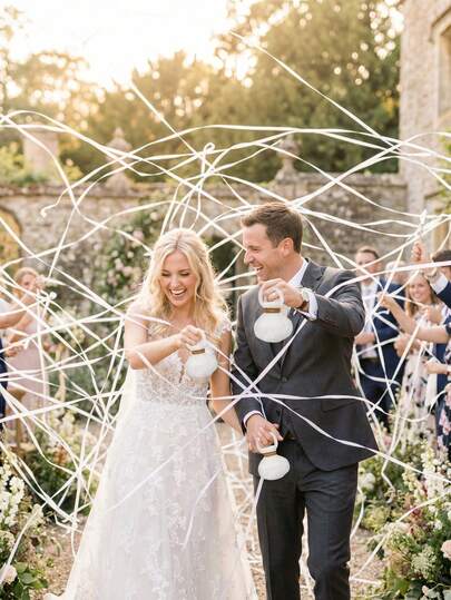 10 piezas de tubos lanzadores de confeti blancos, lanzadores de serpentinas manuales, suministros de celebración sin residuos, adecuados para bodas, cumpleaños, eventos de graduación, decoración festiva con confeti