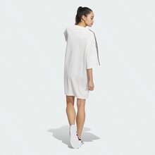 Adidas Originals Women's Retro Casual Loose Fit Short Sleeve Dress - White - View 2