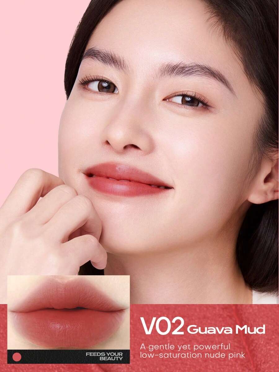 MISTINE Son lì hương trái cây V02, son bóng lâu trôi không gây bết dính. - V02 - Xem 1