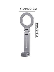 2pcs Airplane Phone Holder,Travel Magnetic Phone Holder, Magnetic Phone Holder, Abs Material, Magsafe Portable Clip Rotatable Foldable, Universal Phone Stand 360 Degree Rotation, Desktop Foldable Bracket,Suitable For Air Travel, Desktop Office, Car Travel, Kitchen/Bathroom, Fitness/Sports. - Multicolor - View 8
