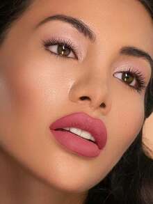 Pudaier 防水不粘腻丝绒珠光唇膏，滋润柔滑质地，适合所有肤色，情人节礼物 - 04 - 查看 2