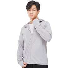 [Rovidorx] ラッシュガード メンズ 長袖 水着 大きいサイズ uvカット パーカー 冷感 オーバーウェア フード付き 日焼け対策 夏服 水陸両用 速乾 - 写真の通り - チェックする 9