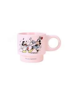 Cốc sứ xếp chồng hình chuột Mickey chính hãng của Disney, cốc cà phê/nước hoạt hình dành cho văn phòng và trẻ em. - Nhiều màu - Xem 10