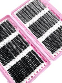Bộ 600/590/570/540 sợi mi giả DD Curl, mi giả dạng chùm và mi giả dung lượng lớn, mi dưới, mi nhọn và mi giả dạng cụm, độ dày 30D/40D/50D/60D/80/100D, độ dài hỗn hợp 10-18mm, thân thiện với người mới bắt đầu, mềm mại và bông xốp, tạo vẻ tự nhiên, dễ dàng tự làm mi giả phân đoạn tại nhà. - D - Xem 6