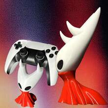 1 pieza Soporte para control del Caballero Hueco, compatible con PlayStation 4/5, Switch/Steam, soporte para gamepad, estante de almacenamiento de escritorio, regalo de cumpleaños/festivo para gamers - Multicolor - Ver 7