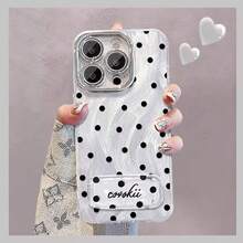 1pc Full Coverage Rhinestone Mirror Phone Case Compatible With IPhone 17 16 15 14 Plus 13 12 11 Pro Max Air 16, Shockproof Hard Phone Protective Cover - Silver - View 5