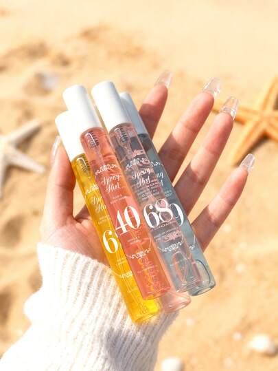 1/5 pièces Boîte cadeau de vaporisateur de parfum numérique de plage, 5 parfums différents naturels longue durée frais et charmants. Diffuseur d'arômes de poche de taille voyage, compagnon de voyage. Parfums de noix de coco et de santal, idéal pour les vacances, les voyages, la maison, le bureau, les cadeaux de pendaison de crémaillère, les passionnés de soins personnels, les amateurs de vacances à la plage, les vacances d'été, la fête des mères