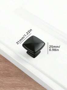 1pc Matte Black Kitchen Cabinet Handle, Cabinet Pull, Kitchen Hardware Accessories, Drawer Pull, Wardrobe Handle, Christmas Gift, New Year Gift, Valentine's Day Gift, Back To School Gift, Easter Gift - Multicolor - View 11