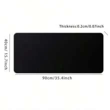 Gaming Mouse Mat Computer Desk Mat 800x300mm Desk Protector Non-Slip Mouse Pad Compatible With Laser And Optical Mice - Rectangle - View 11