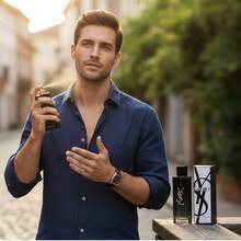 YSL MYSLF Eau De Parfum Spray For Men 3.4 Oz / 100 Ml – Modern Woody Floral Fragrance With Orange Blossom, Bergamot & Patchouli – Long-Lasting Designer Cologne For Daily Wear, Office, Date Nights & Special Occasions - 100ml - Xem 4