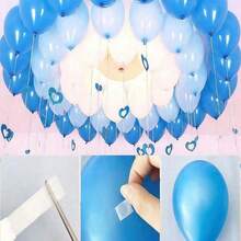 100/200/500pcs Painless High Viscosity Polka Dot Double-Sided Adhesive Tape, Easy To Clean Balloon Sticking Dots, Wedding Birthday Decoration - View 4