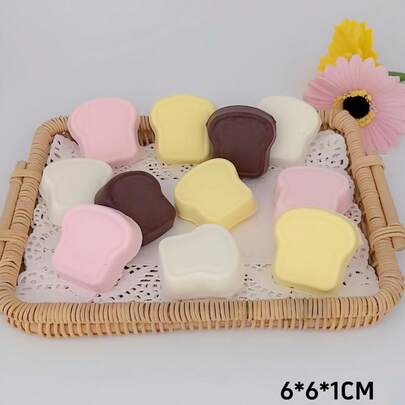 1 pieza Juguete de pan esponjoso, nueva llegada 2026, adecuado para fiestas, cumpleaños, Pascua, graduación, regalo perfecto