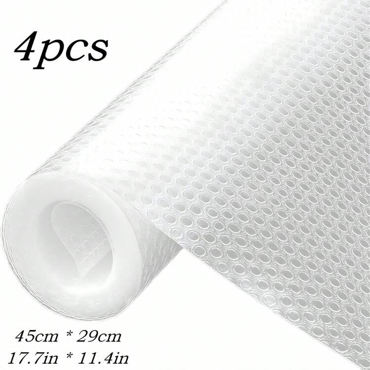 1/4/8pcs Waterproof Anti-Moisture Drawer Liners, For Kitchen Cabinets, Countertops And Wardrobes - Shoe Cabinets, Waterproof Anti-Moisture EVA Cabinet Mats For Kitchen, Refrigerator, Wardrobe - Non-Slip And Cuttable, Multi-Purpose And Multi-Scenario Use, Cabinet Liners, Made Of EVA Material - White - View 8