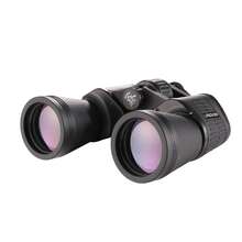 10x50 Binoculares con visión clara, objetivo grande de 23 mm para uso prolongado sin mareos, imagen estable, diseño portátil, adecuado para conciertos, viajes, equipo de camping - Negro - Ver 5