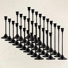 3/6/12/36pcs Metal Candle Holders - Elegant Tapered Candle Stands For Dinner, Wedding, Anniversary, Home & Hotel Decor - Multipurpose Party & Home Themed Installations, Ideal Dining Table Centerpiece And Gift - Candles Not Included - 彩色 - 查看 32