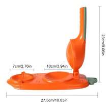2-In-1 Manual Dumpling Maker - Easy Dough Pressing Tool, Kitchen Gadget Suitable For Beginners - Multicolor - View 9