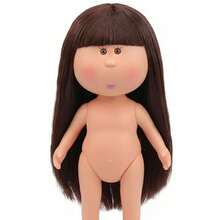 Muñeca de patata española de 24 cm Mia, juego de muñecas Waldorf hechas a mano sin ropa para niñas - Multicolor - Ver 4