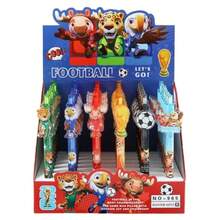 2026 US Canada Ink Neutral Pen Black 0.5mm Mascot Acrylic Patch Pen Football Press Pen Student Stationery - Multicolor - View 6