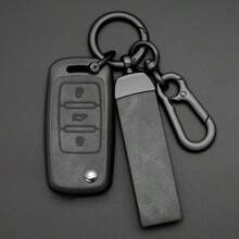 Alloy Style Car Key Case Cover Shell Fob For VW Polo Tiguan Passat Golf Jetta Lavida Skoda1 Octavia Protection Shell Bag - one-size - View 7