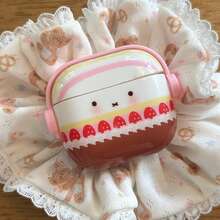 Cute Pink & Yellow Strawberry Cream Cake Expression Pro 2 Case, Compatible With Apple Pro, 3/4, Minimalist Design Compatible With Airpods 1/2, Lovely Case For Women - Multicolor - View 21