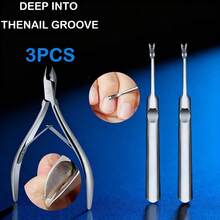 Professional Grade Stainless Steel Manicure Set - Nail Clipper, Cuticle Nipper, Nail File, Recommended For Removing Cuticles And Dead Skin, Medical Grade, Ergonomic Concave Handle Nail & Foot Care Tool Kit With Storage Box, Suitable For Adults, Great Gift For Family, Friends, Couples, Back To School - Silver - View 10