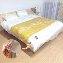 Disposable Furniture Dust Cover, Extra Large Bed Cover With Elastic Drawstring, Suitable For Home Decoration, Travel And Cleaning, Used For Dust Prevention And Dirt Blocking - Clear - View 4