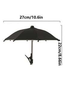 Mini Phone Sun Shade Umbrella, With Adjustable Universal Suction Cup Holder, Suitable For Phones, Kindle, Navigation Devices, Sun Protection, Glare Blocking, Travel Essential - Multicolor - View 8