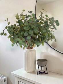 5pcs/3pcs/1pc 60cm/23in Realistic Eucalyptus Branches, Lifelike Texture, Green Artificial Foliage, Bulk Fake Plants, Suitable For Weddings - Eucalyptus - View 2