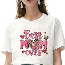 1张/2张/3张最佳妈妈主题熨烫贴纸，可水洗热转印贴纸，适用于T恤、衣服、口罩、牛仔裤、背包、帽子、枕头、母亲节 - L - 查看 5