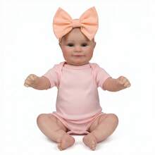 50厘米/20英寸逼真重生娃娃，全乙烯基材质，3D彩绘肌肤，血管清晰可见，乙烯基四肢，手工绘制头发，手工艺术娃娃 - 收藏级艺术娃娃，圣诞节/生日/感恩节礼物 - 多色 - 查看 7