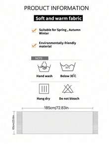 1条女士围巾，触感如羊绒般柔软，色彩缤纷的长款披肩围巾，带流苏花卉印花，保暖丝滑，时尚大号披肩，适合秋冬季日常穿着、晚宴、旅行、办公、冬季婚礼及送礼。 - 粉色 - 查看 4