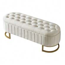 Bedroom Benches - Beige - View 7