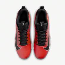 Nike Alpha Menace 4 Shark FQ4536-600 Men's Picante Red Football Cleats NIN899 - 紅色 - 查看 4