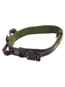 适用于中大型犬的重型战术犬项圈，采用手柄设计，便于控制，佩戴舒适。 - 彩色 - 查看 9