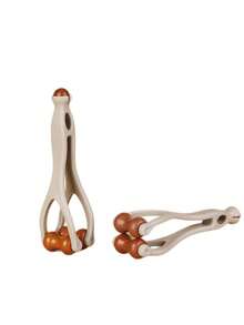 1 Pc 9-Wheel Ring Leg Massager, Multifunctional Rolling Clip Leg & Body Massager With Flexible Roller Design, Handheld Manual Massage Tool For Soothing Muscles, Relaxing Meridians, Relieving Tightness And Fatigue - Multicolor - View 12