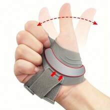 [Adjustable Thumb Support] Lightweight, Breathable 6991pcs Adjustable Thumb Brace, Thumb Splint, Thumb Support, Machine-Washable, For Men And Women - 左手 - 查看 7