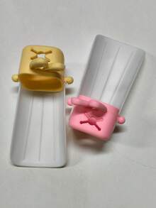 1pc Cute Cartoon Rabbit Faucet Extender, U-Shaped & User-Friendly, Flow Buffering & Extension, Suitable For Toilets, Sinks, Bathrooms, Kitchens - Multicolor - View 6